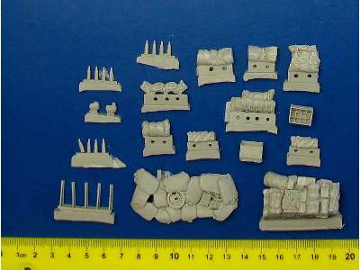 M 10 Accessories Set For Tamiya 32519, 25 Resin Parts - zdjęcie 6