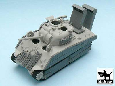 US Marine Sherman Accessories Set For Hobby Boss 84803, 19 Resin - zdjęcie 1