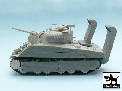 US Marine Sherman Accessories Set For Hobby Boss 84803, 19 Resin - zdjęcie 3