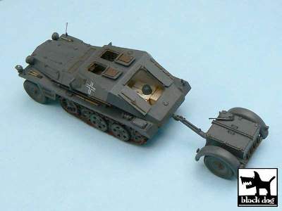 Sd.Kfz.252 + Sd.Anh.32 Conversion Set For Tamiya 32550, 26 Resin - zdjęcie 2