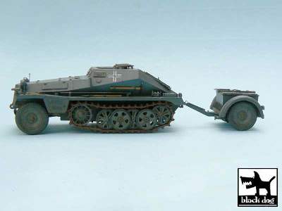 Sd.Kfz.252 + Sd.Anh.32 Conversion Set For Tamiya 32550, 26 Resin - zdjęcie 3