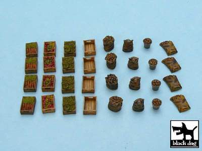 Food Supplies #1 Accessories Set 32 Resin Parts - zdjęcie 2