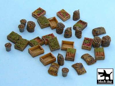 Food Supplies #1 Accessories Set 32 Resin Parts - zdjęcie 3