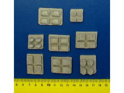 Food Supplies #1 Accessories Set 32 Resin Parts - zdjęcie 4