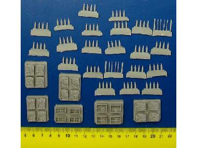 Food Supplies #2 Accessories Set 24 Resin Parts + Bottles - zdjęcie 4