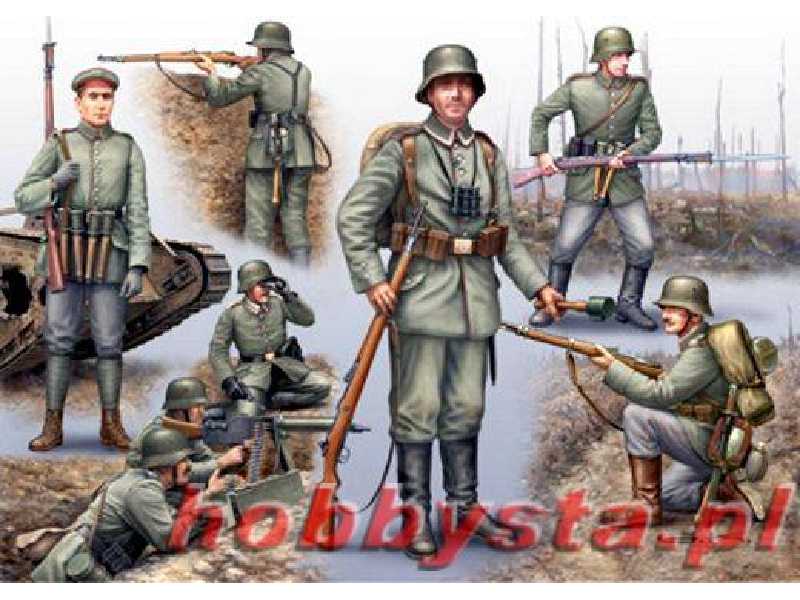 Figurki Piechota niemiecka - I Wojna Światowa - zdjęcie 1