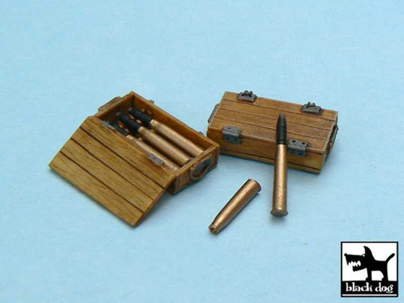Pz.Kpfw Iv Ammo Boxes 10 Boxes + Ammo - zdjęcie 1 Pz.Kpfw Iv Ammo Boxes 10 Boxes + Ammo - zdjęcie 1