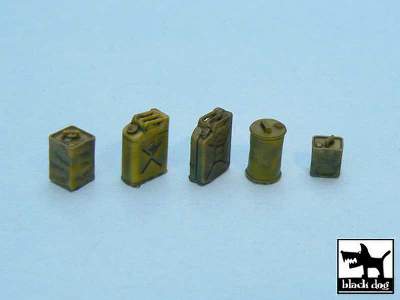 Fuel Cans Accessories Set 40 Resin Parts - zdjęcie 1