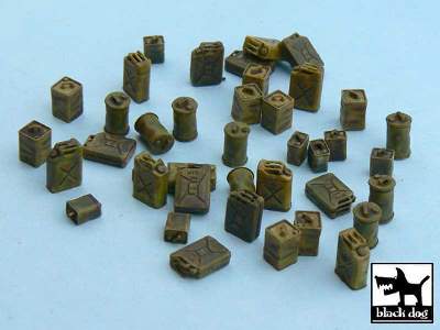 Fuel Cans Accessories Set 40 Resin Parts - zdjęcie 2