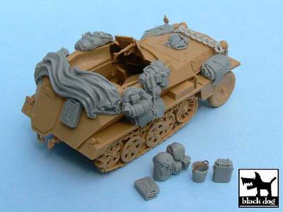 Sd.Kfz.250 Accessories Set For Tamiya 32550, 18 Resin Parts - zdjęcie 3