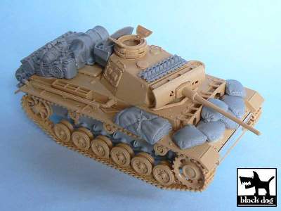 Pz.Kpfw.Iii Ausf L Accessories Set For Tamiya 32524, 10 Resin Pa - zdjęcie 2