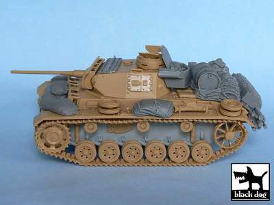 Pz.Kpfw.Iii Ausf L Accessories Set For Tamiya 32524, 10 Resin Pa - zdjęcie 4