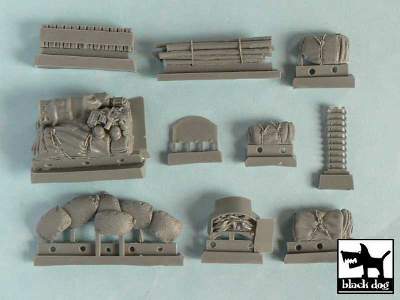 Pz.Kpfw.Iii Ausf L Accessories Set For Tamiya 32524, 10 Resin Pa - zdjęcie 5