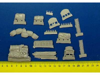 Pz.Kpfw.Iii Ausf L Accessories Set For Tamiya 32524, 10 Resin Pa - zdjęcie 6