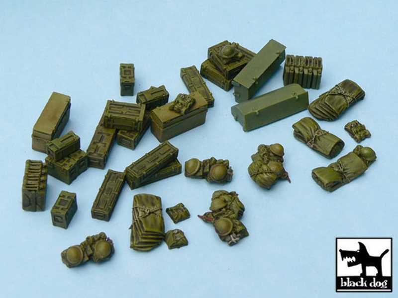 British Equipment Accessories Set 33 Resin Parts - zdjęcie 1 British Equipment Accessories Set 33 Resin Parts - zdjęcie 1