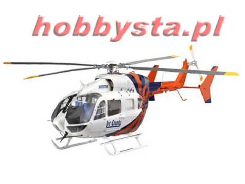 Śmigłowiec Eurocopter EC145 MEDSTAR/POLICE - zdjęcie 1 Śmigłowiec Eurocopter EC145 MEDSTAR/POLICE - zdjęcie 1