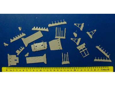 Jeep With Rocket Launcher For Tamiya 32552, 43 Resin Parts - zdjęcie 6