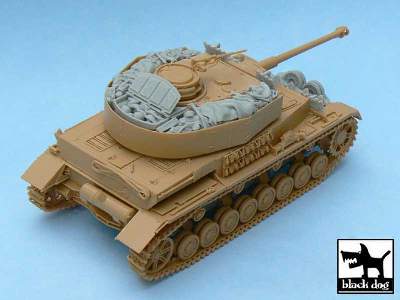 Pz.Kpfw. Iv Ausf J Accessories Set For Tamiya 32518, 20 Resin Pa - zdjęcie 2