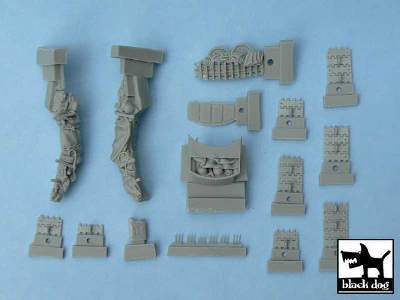 Pz.Kpfw. Iv Ausf J Accessories Set For Tamiya 32518, 20 Resin Pa - zdjęcie 5