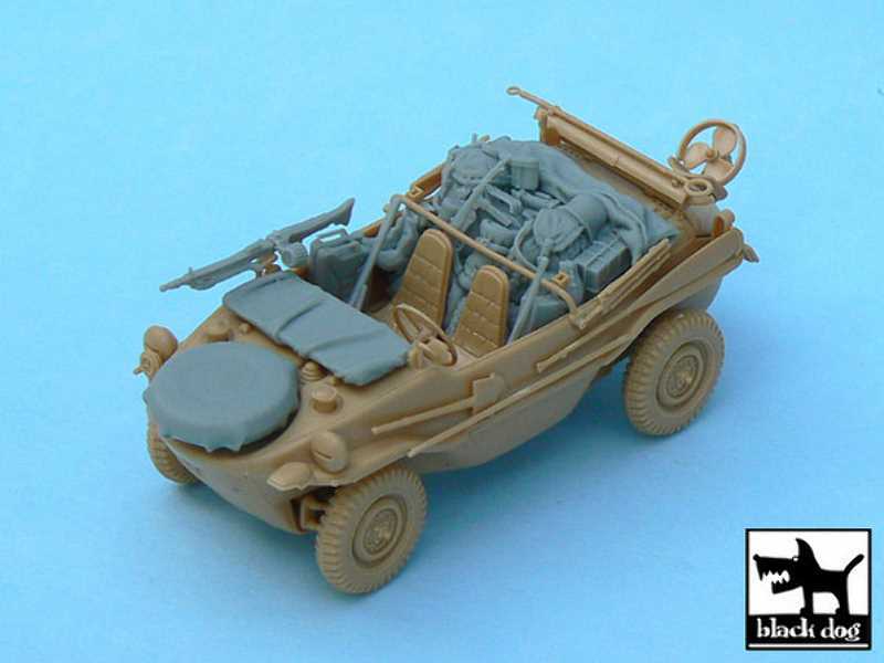 Schwimmwagen Accessories Set For Tamiya 32506, 16 Resin Parts - zdjęcie 1