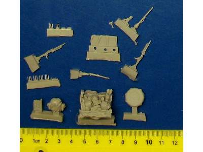 Schwimmwagen Accessories Set For Tamiya 32506, 16 Resin Parts - zdjęcie 6