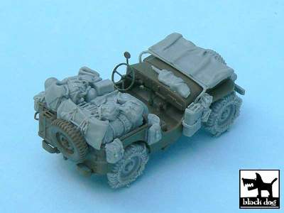 US Jeep Accessories Set For Tamiya 32552, 22 Resin Parts - zdjęcie 2