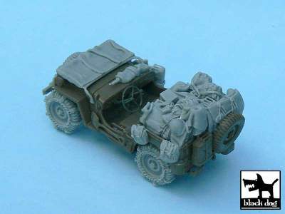 US Jeep Accessories Set For Tamiya 32552, 22 Resin Parts - zdjęcie 3