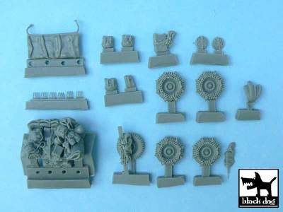 US Jeep Accessories Set For Tamiya 32552, 22 Resin Parts - zdjęcie 5