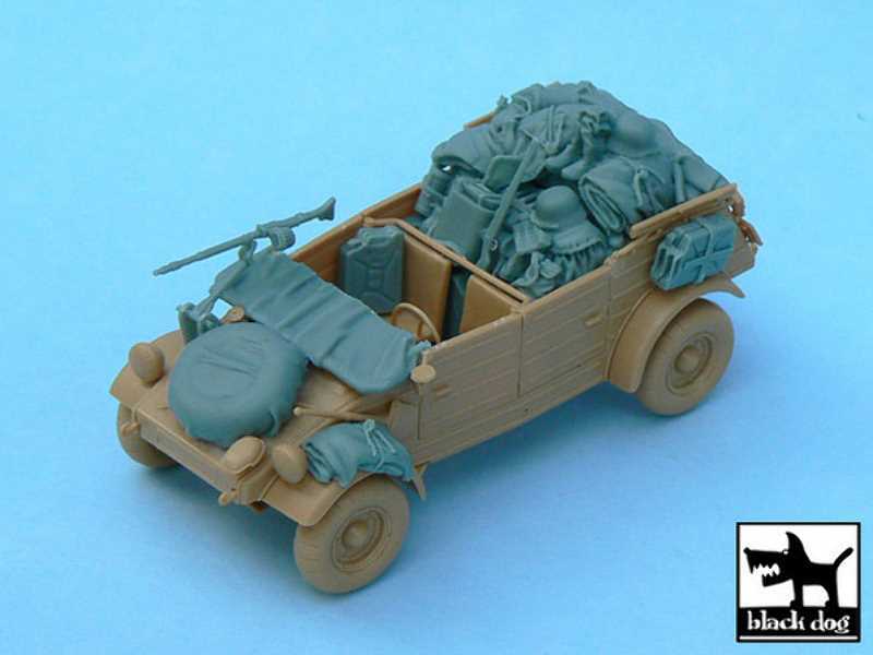 Kübelwagen Accessories Set For Tamiya 32503, 26 Resin Parts - zdjęcie 1