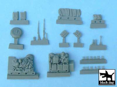 Kübelwagen Accessories Set For Tamiya 32503, 26 Resin Parts - zdjęcie 5