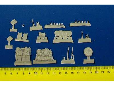 Kübelwagen Accessories Set For Tamiya 32503, 26 Resin Parts - zdjęcie 6