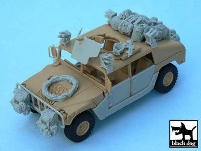 Humvee Iraq War Accessories Set For Tamiya, 30 Resin Parts - zdjęcie 2