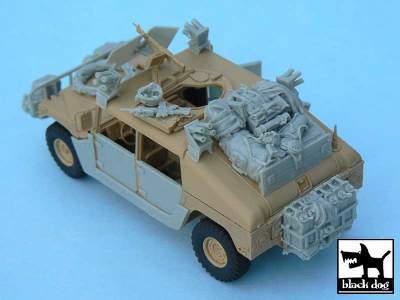 Humvee Iraq War Accessories Set For Tamiya, 30 Resin Parts - zdjęcie 3