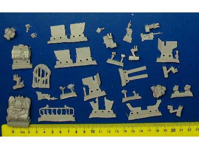 Humvee Iraq War Accessories Set For Tamiya, 30 Resin Parts - zdjęcie 6