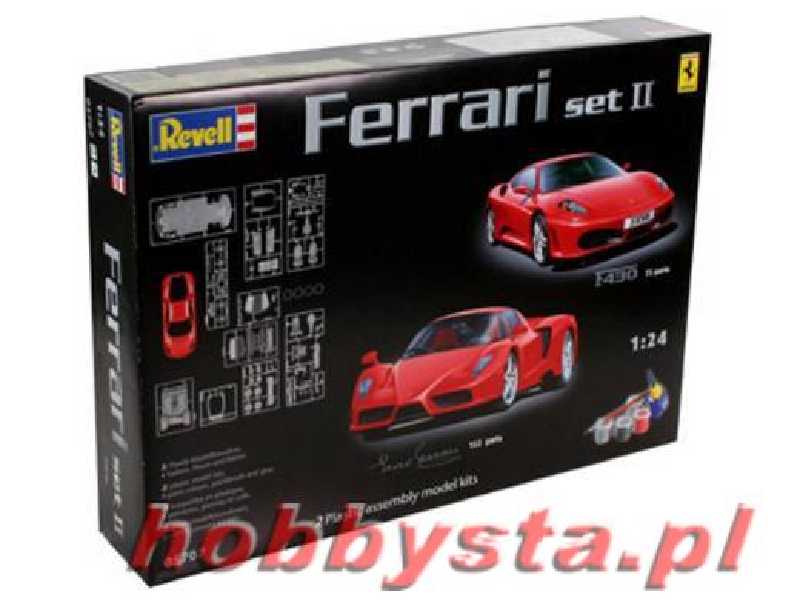 Ferrari Enzo & Ferrari F430 - zestaw podarunkowy - zdjęcie 1 Ferrari Enzo & Ferrari F430 - zestaw podarunkowy - zdjęcie 1