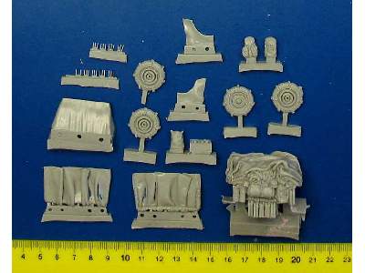 Krupp Protze Accessories Set For Tamiya 32534, 19 Resin Parts - zdjęcie 6