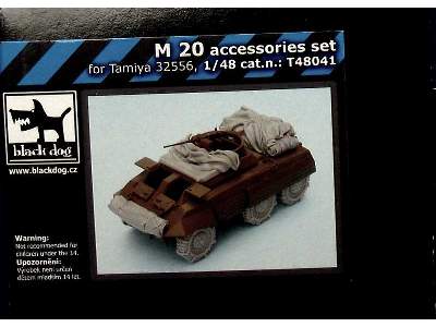M 20 Accessories Set For Tamiya 32556, 9 Resin Parts - zdjęcie 7