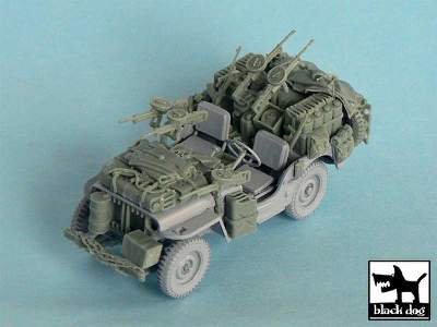 British Sas Jeep North Africa 1942 For Tamiya 32552, 34 Resin Pa - zdjęcie 2