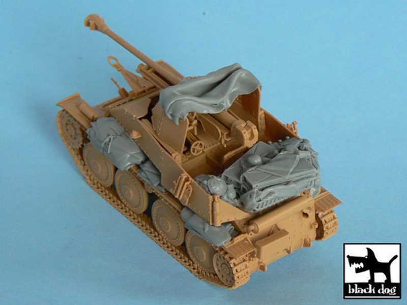 Marder Iii Accessories Set For Tamiya 32560, 13 Resin Parts - zdjęcie 1 Marder Iii Accessories Set For Tamiya 32560, 13 Resin Parts - zdjęcie 1