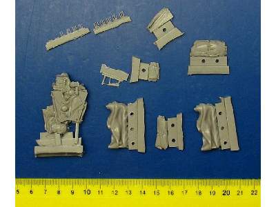 Marder Iii Accessories Set For Tamiya 32560, 13 Resin Parts - zdjęcie 6