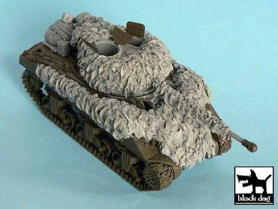 Firefly Hessian Tape Camo Net For Tamiya 32532, 6 Resin Parts - zdjęcie 4