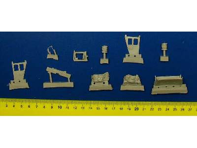 US 2 1/2 Ton Cargo Truck Accessories Set For Tamiya 32548, 10 Re - zdjęcie 3