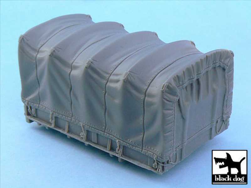 US 2 1/2 Ton Cargo Truck Cargo Bay Canvas For Tamiya 32548, 1 Re - zdjęcie 1