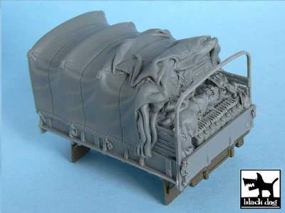 US 2 1/2 Ton Cargo Truck Open Cargo Bay Canvas For Tamiya 32548, - zdjęcie 1