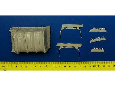 US 2 1/2 Ton Cargo Truck Open Cargo Bay Canvas For Tamiya 32548, - zdjęcie 3