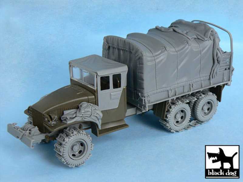 US 2 1/2 Ton Cargo Truck Big Accessory Set For Tamiya 32548, Set - zdjęcie 1 US 2 1/2 Ton Cargo Truck Big Accessory Set For Tamiya 32548, Set - zdjęcie 1