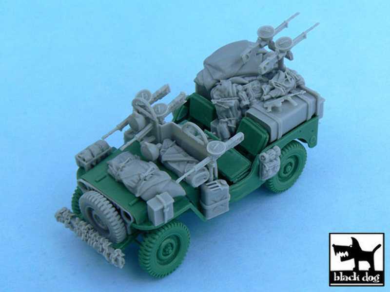 British Sas Jeep Europe 1944 For Tamiya 32552, 52 Resin Parts - zdjęcie 1