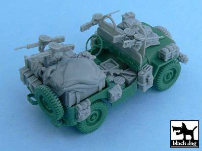 British Sas Jeep Europe 1944 For Tamiya 32552, 52 Resin Parts - zdjęcie 2