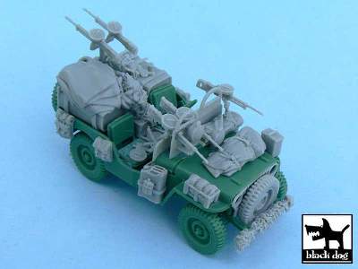 British Sas Jeep Europe 1944 For Tamiya 32552, 52 Resin Parts - zdjęcie 3