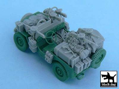 British Sas Jeep Europe 1944 For Tamiya 32552, 52 Resin Parts - zdjęcie 4